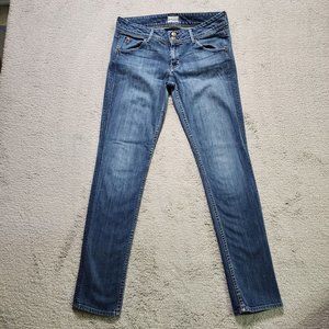 Hudson Skinny Leg Womens Jeans Size 29 Blue Wash Slim